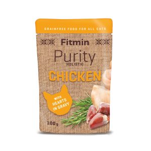 Fitmin Purity zakje voor katten Kip met hart