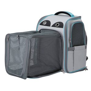 Fuji-rugzak met compartiment Grijs en Blauw