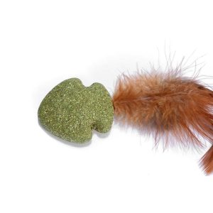 Matatabi-paddestoel met veren