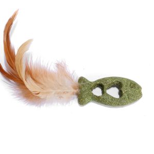 Matatabi Hartvis Met veren