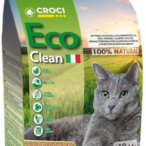 Natural kattenbakvulling 10l - ECO Clean CROCI