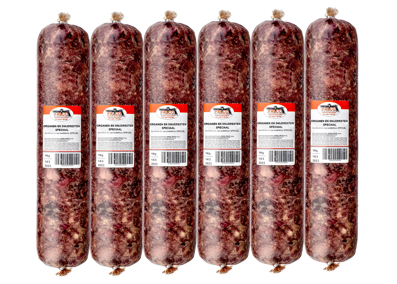 Organen en rundsnijresten SPECIAAL 6 x 1kg (diepgevroren)