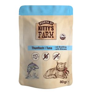 Porta 21 Kitty's Farm - Tonijn met shirasu 80g