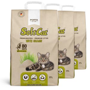 SoftCat - Grass - paper bag 3x17l