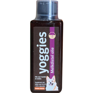 Yoggies Mariadistelolie voor honden en katten 250 ml