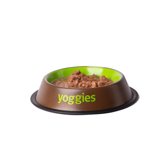 185g Yoggies blikvoer voor katten Zalm & Wilde Eend