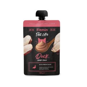 Fitmin Cat For Life - cream sauce pouch duck 100g