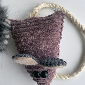 ADORABLE RAT met stinky kattenkruid 20cm + staart