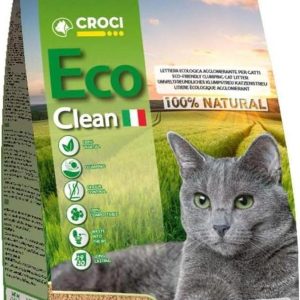 Natural kattenbakvulling 20l - ECO Clean CROCI