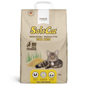 SoftCat - Corn - paper bag 17l