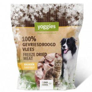 Yoggies Gevriesdroogde snack - kalkoen 85 g