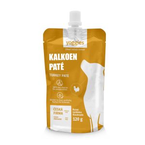 120g Yoggies paté - Kalkoen