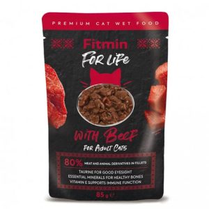 Fitmin For Life - cat Beef zakje 85 g