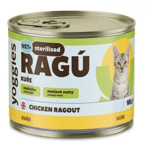 185g Yoggies RAGOUT voor katten Kip MONOPROTEIN (castrate)