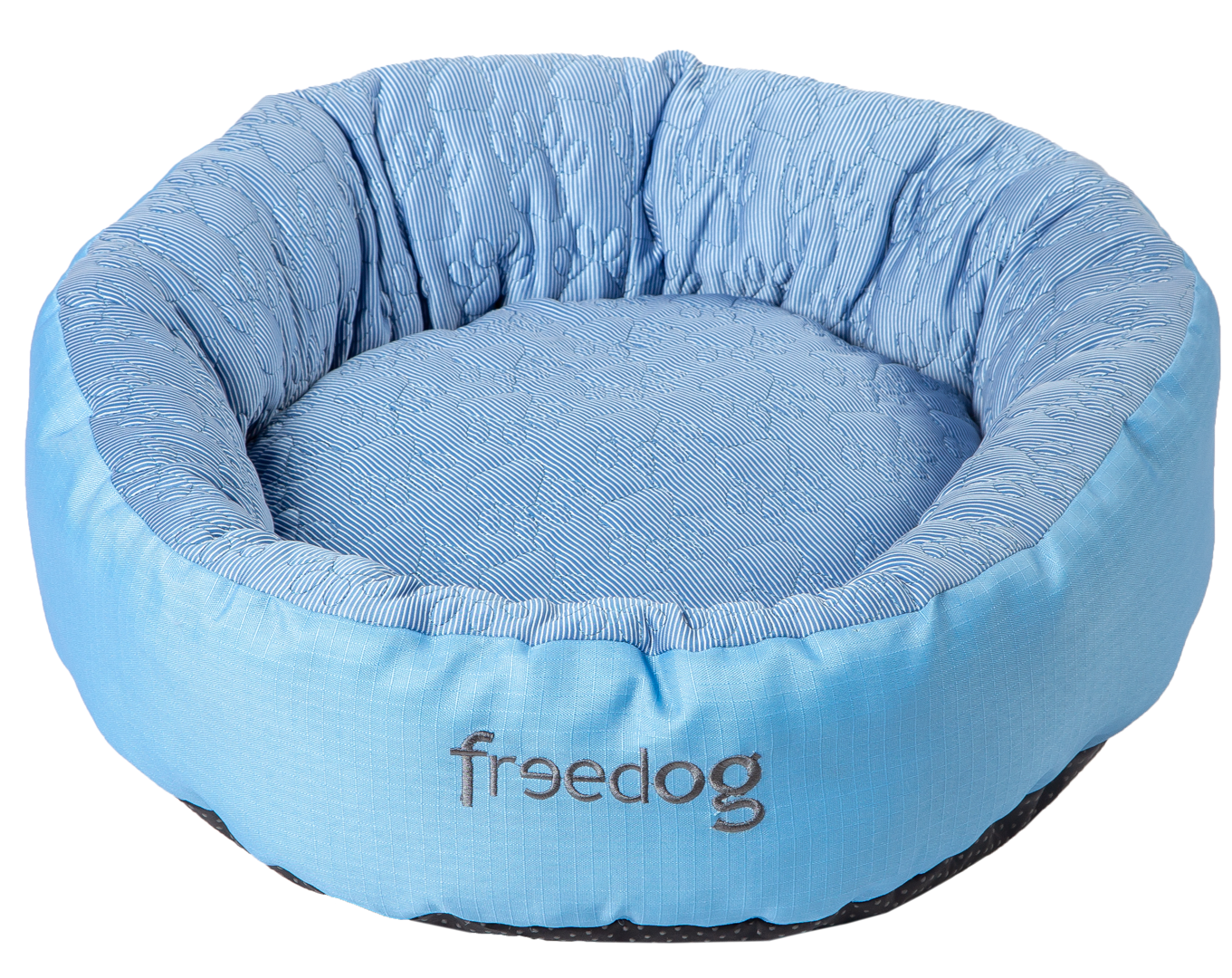 Verkoelend DONUT- bed / lichtblauw