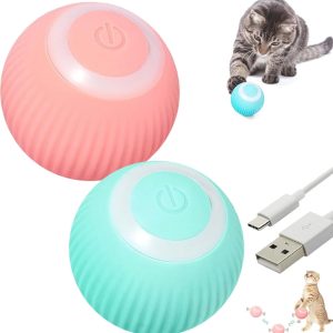 Automatic CAT teaser BALL - pink
